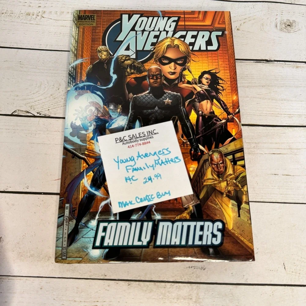 Young Avengers Family Matters‎ Allan Heinberg Hardcover Comic & Graphic Novel